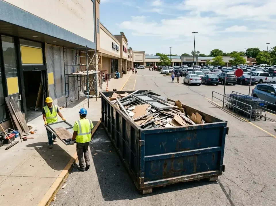 retail-store-renovation-debris-003 — frequently asked questions, Roll-off Dumpster Rentals in Notre Dame, IN